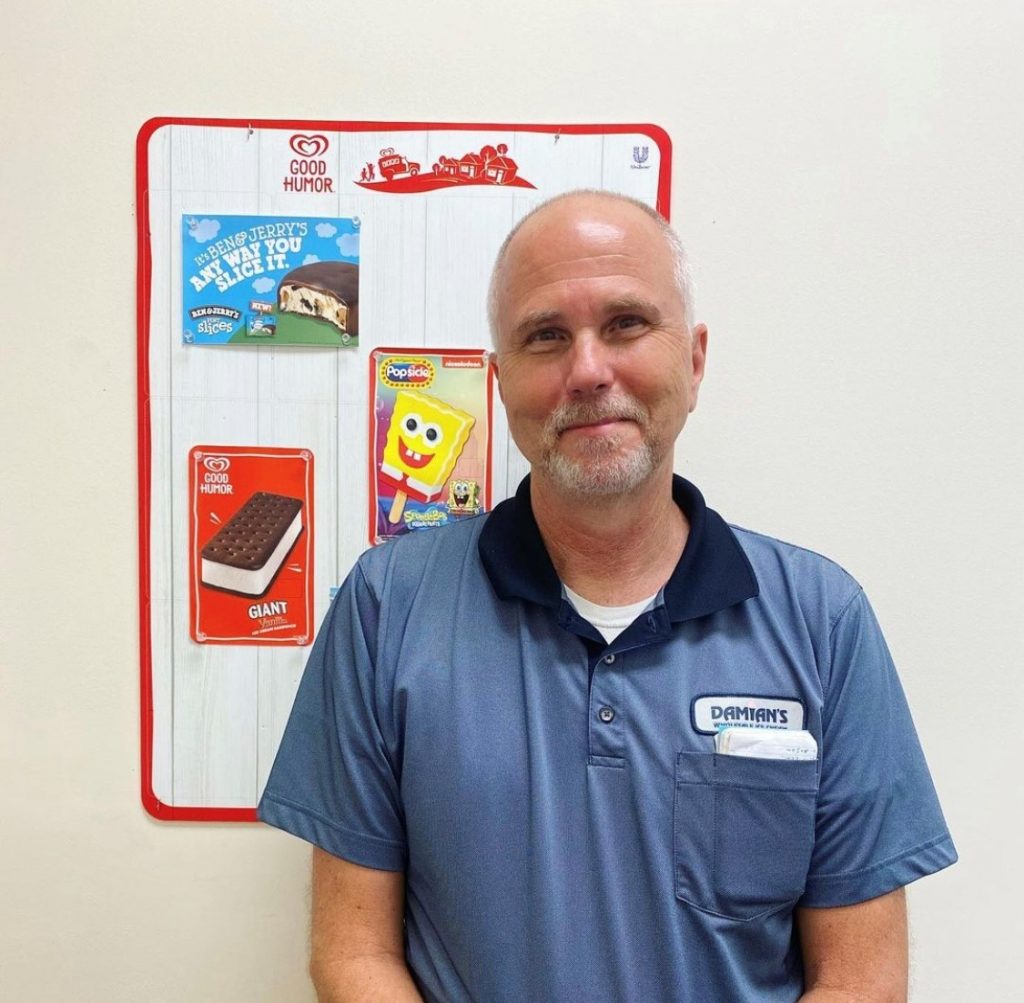 joe w june 2020 Damians Ice Cream